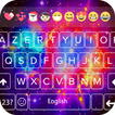 Thème clavier Galaxie Glitter lavier Galaxy Neon