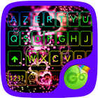 Sparkling Heart GO Keyboard Theme-icoon