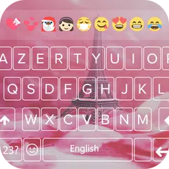 Love Pink Paris Keyboard Theme Free For Android APK download