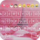 Love Pink Paris Keyboard Theme Free For Android biểu tượng