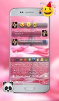 Love Pink Paris Keyboard Theme Free For Android ảnh chụp màn hình 1