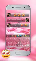 Descargar APK de Paris Rose Teclado Tour Eiffel Thème