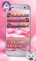 Love Pink Paris Keyboard Theme Free For Android ảnh chụp màn hình 3