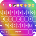 Rainbow Love Emoji Clavier pour Android icône