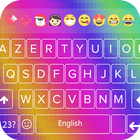 Rainbow Love Emoji Keyboard for android simgesi