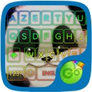 teddy panda GO keyboard theme aplikacja