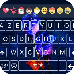 Rose flower keyboard theme - flower keyboard theme APK download