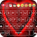 Love Heart keyboard theme - Glitter Heart Keyboard APK