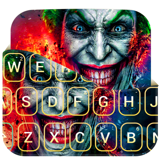 Joker Keyboard Theme -  Joker Emoji Keyboard Pro