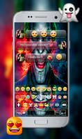 برنامه‌نما Joker Keyboard Theme -  Joker Emoji Keyboard Pro عکس از صفحه