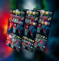پوستر Joker Keyboard Theme -  Joker Emoji Keyboard Pro