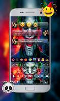 Joker Keyboard Theme -  Joker Emoji Keyboard Pro Ekran Görüntüsü 1