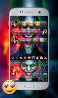 برنامه‌نما Joker Keyboard Theme -  Joker Emoji Keyboard Pro عکس از صفحه