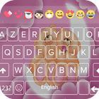 teddy bear keyboard theme - Bear Keyboard Theme simgesi