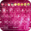 Cute Pink Emoji Keyboard theme