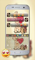 Teddy Bear Keyboard Theme - Teddy Bear Keyboard syot layar 2