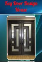 Key Door Design House Plakat