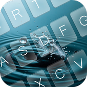 آیکون‌ Water Drop Keyboard Theme