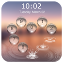 lock screen - water heart APK