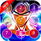 new Goku lockscreen themes dragon super ball 2018 icône