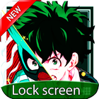 Boku no Hero academia lock screen theme midoria HD icon
