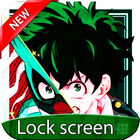 Boku no Hero academia lock screen theme midoria HD ikona