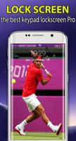 Federer lock screen Roger Tennis Snap wallpaper HD screenshot 1