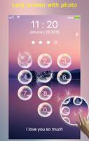 برنامه‌نما lock screen - bubble عکس از صفحه