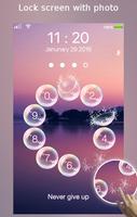 lock screen bubble circle اسکرین شاٹ 1