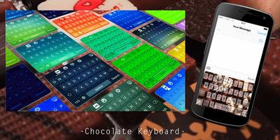 Chocolate Keyboard Affiche