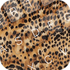 Cheetah Gold Keyboard Theme ikona