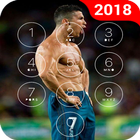 Keypad Lock Screen For Cristiano Ronaldo 2018 icône