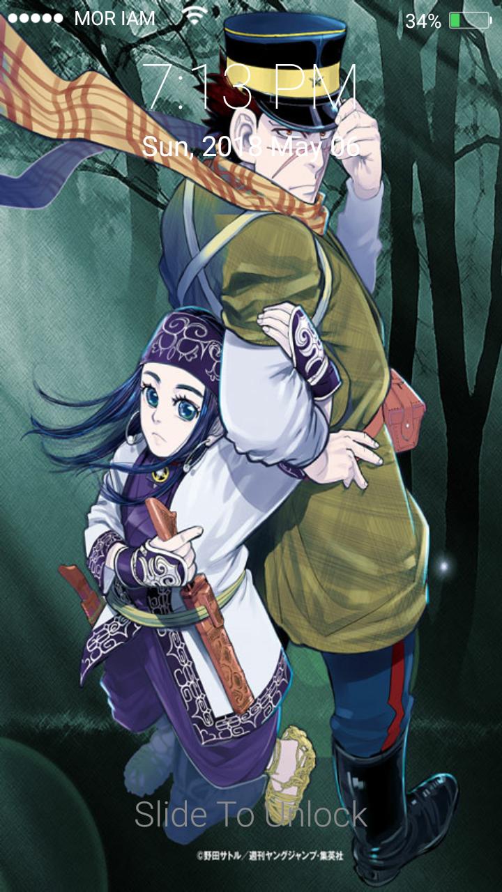 Golden Kamuy Anime Wallpaper Lock Screen Theme For Android Apk