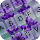 Lavender Keyboard Theme Zeichen