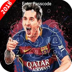 Keypad Lock Screen For Lionel Messi 2018