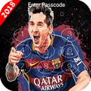Keypad Lock Screen For Lionel Messi 2018 APK