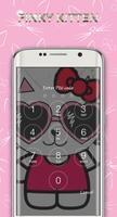cute pinky kitten lock screen スクリーンショット 3