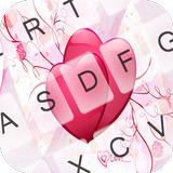 Love Hearts Keyboard biểu tượng