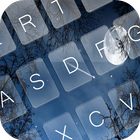 ikon Nightsky Keyboard Theme Emoji