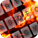 Orange Flame Keyboard Theme APK