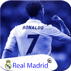 Real Madri|)  Lockscreen  themes wallpaper 2018 HD simgesi