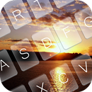 Sunset Keyboard Theme Emoji APK