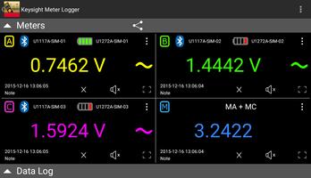 Keysight Meter Logger capture d'écran 3