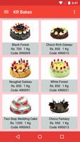 KR Bakes M-Cake Order स्क्रीनशॉट 1