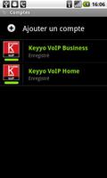 Keyyo VoIP capture d'écran 3