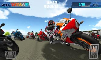 Fast Rider Moto Bike Racing captura de pantalla 2