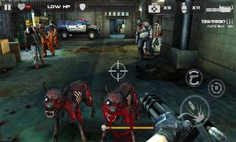 Zombie Counter Shot 3D syot layar 3