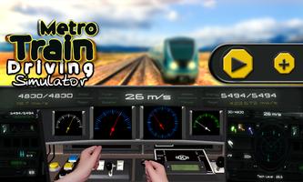 Metro Train Driving Simulator Affiche