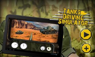 Tanks Driving Simulator Affiche