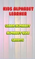 Poster Learn ABC Alphabet for kids
